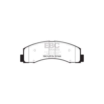 EBC DPX3088 Ford F-150 Ultimax Front Brake Pads 2 | ML Performance UK Car Parts