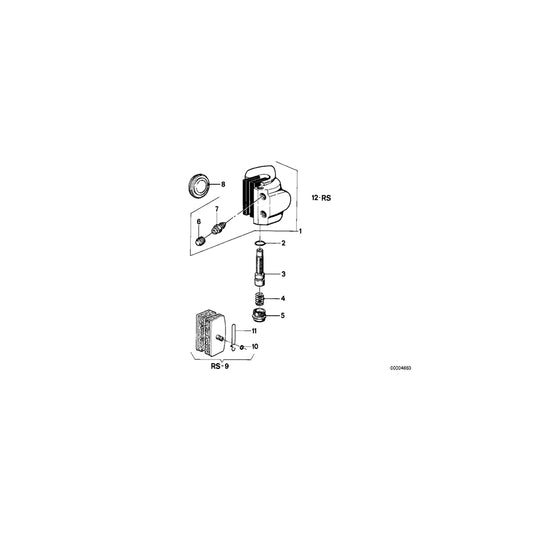 Genuine BMW 34112301709 Repair Set Brake Caliper D=40mm (Inc. R75/6, R90/6 & R 75) | ML Performance UK Car Parts