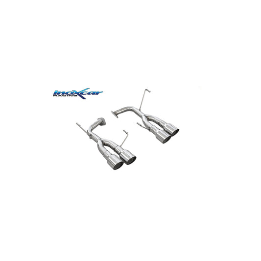 InoXcar SUIM.31.RA Subaru Impreza Non-Resonated Rear Exhaust | ML Performance UK Car Parts