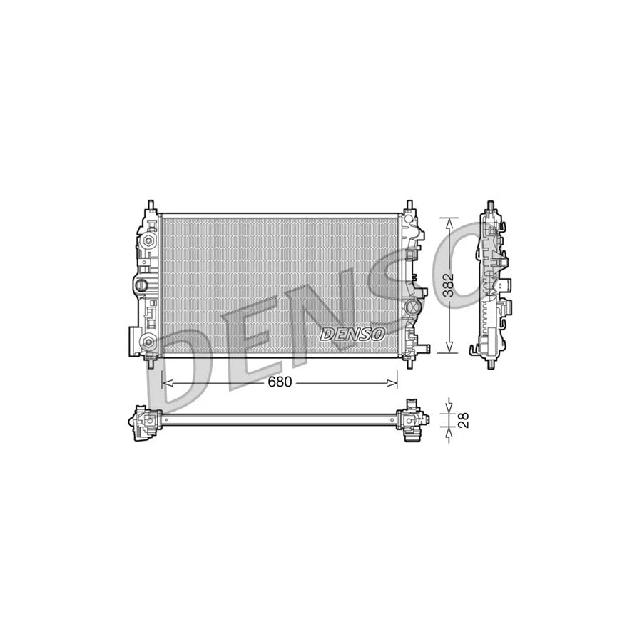 Denso DRM20079 Drm20079 Engine Radiator | ML Performance UK