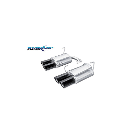 InoXcar SUIM.28.90CBLACK Subaru Impreza Rear Silencer | ML Performance UK Car Parts
