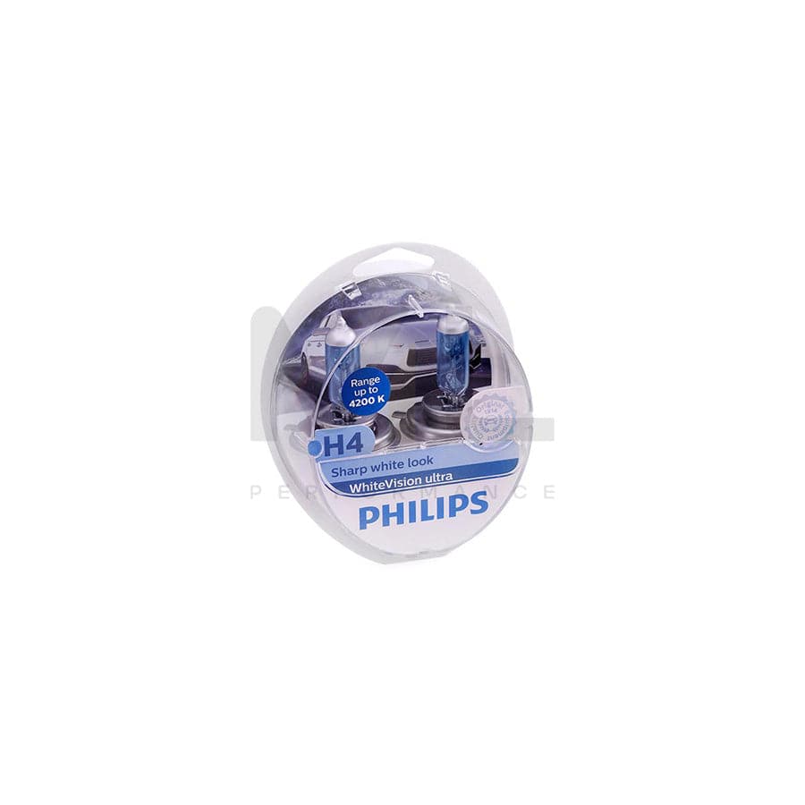 PHILIPS 12342WVUSM Bulb, spotlight H4 12V 60/55W P43t-38 4200K Halogen | ML Performance Car Parts