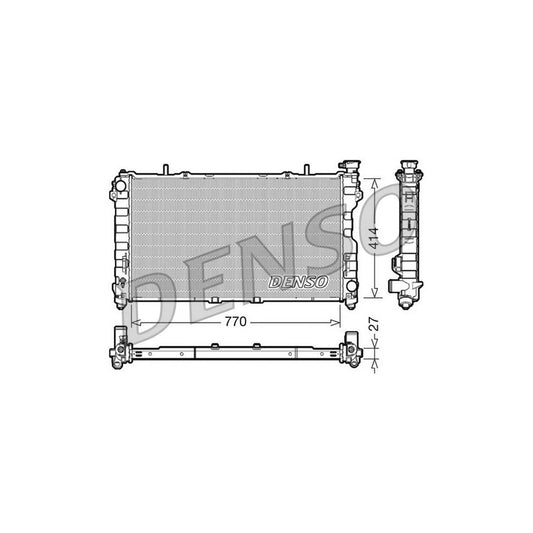 Denso DRM06011 Drm06011 Engine Radiator | ML Performance UK