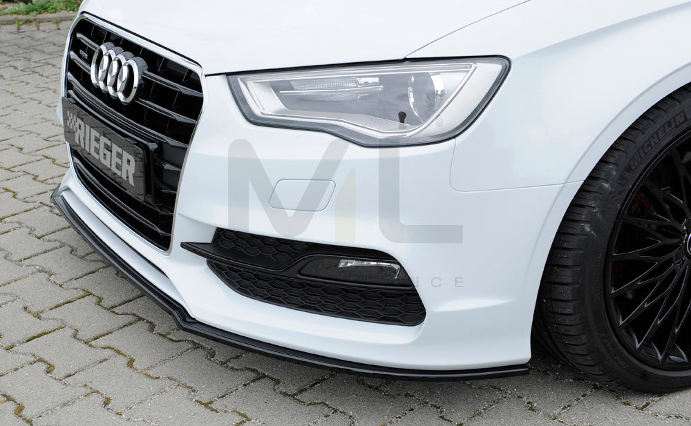 Rieger 00088116 Audi 8V Front Splitter (A3 & S3) 3 | ML Performance UK Car Parts