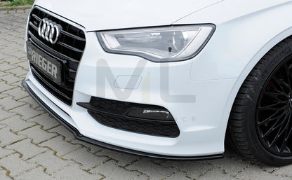 Rieger 00088116 Audi 8V Front Splitter (A3 & S3) 3 | ML Performance UK Car Parts