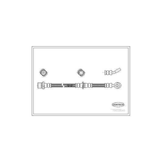 Corteco 19033040 Brake Hose | ML Performance UK