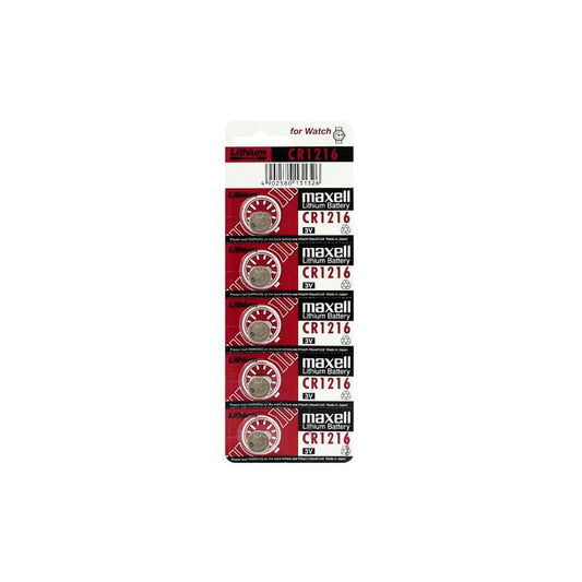 Maxell CR1216 Lithium B5 (Card of 5) | ML Performance UK Car Parts