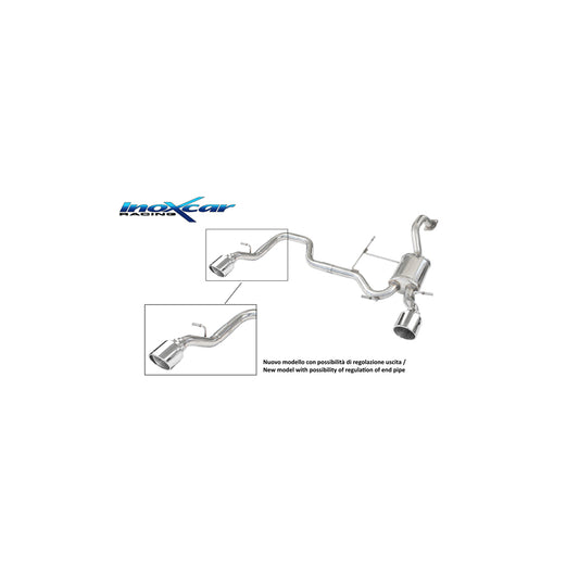 InoXcar SUSW.04.XR10 Suzuki Swift Rear Silencer | ML Performance UK Car Parts