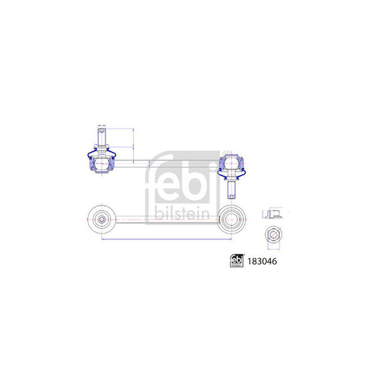 Febi Bilstein 183046 Anti Roll Bar Link