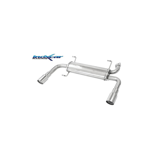 InoXcar SUSW.02.80RA Suzuki Swift Stainless Steel Rear Exhaust | ML Performance UK Car Parts