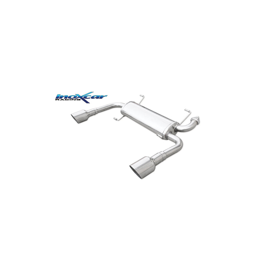 InoXcar SUSW.02.10RA Suzuki Swift Stainless Steel Rear Exhaust | ML Performance UK Car Parts