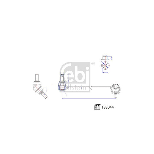 Febi Bilstein 183044 Anti Roll Bar Link