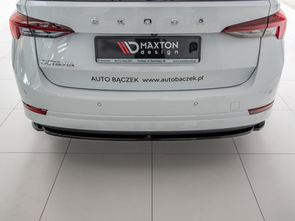 Maxton Design Skoda Octavia MK4 (2019-) Central Rear Splitter
