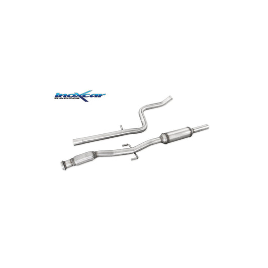 InoXcar TC208S Peugeot 208 Central Pipe with Silencer | ML Performance UK Car Parts