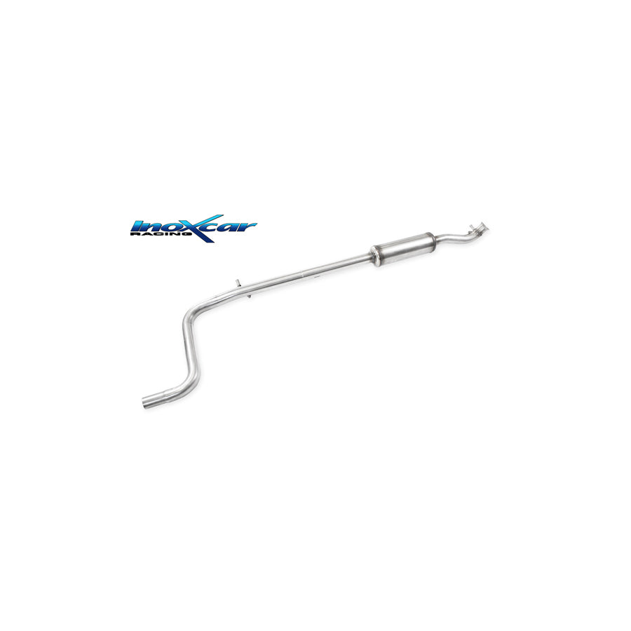 InoXcar TC208S.04 Peugeot 208 Central Pipe with Silencer | ML Performance UK Car Parts