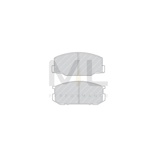 Ferodo Premier Fdb1002 Brake Pad Set Incl. Wear Warning Contact | ML Performance Car Parts