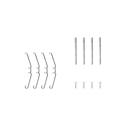 Hella 8DZ 355 204-011 Accessory Kit, Disc Brake Pads