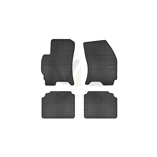 FROGUM Tailored 0314 Floor mat set for FORD MONDEO Elastomer, Front and Rear, Quantity: 4, Black | ML Performance Car Parts