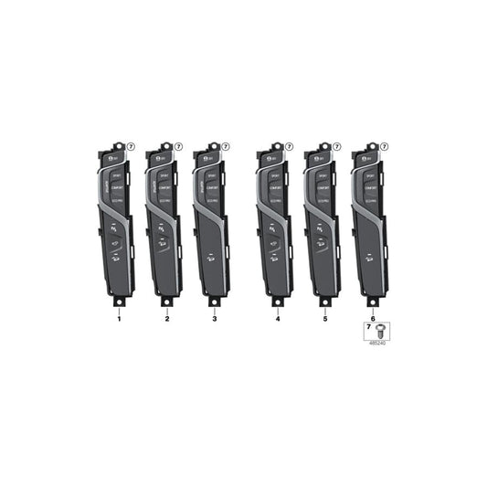 Genuine BMW 61316843935 G01 Operating Unit, Center Console (Inc. X3 30iX & X3 M40iX) | ML Performance UK Car Parts