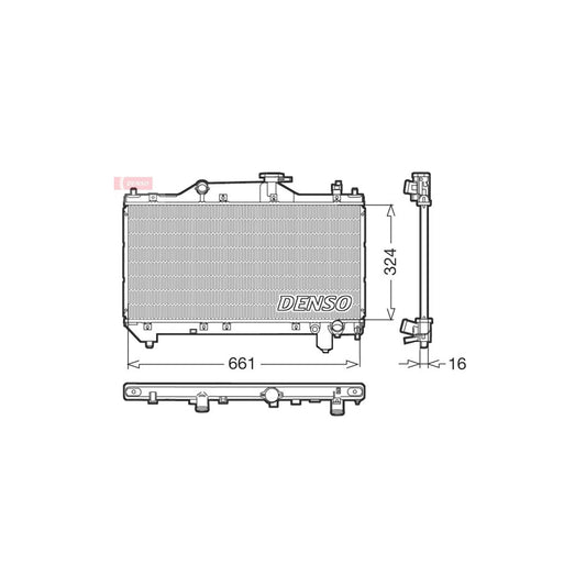 Denso DRM50031 Drm50031 Engine Radiator For Toyota Avensis | ML Performance UK