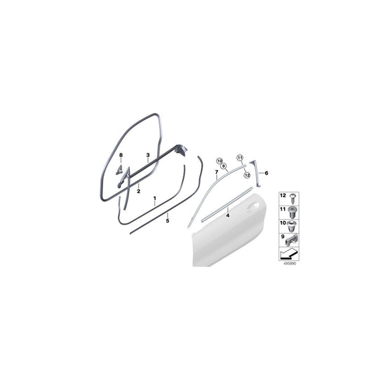 Genuine BMW 51358739177 F92 G15 Edge Protection (Inc. 840i, M8 & 840iX) | ML Performance UK