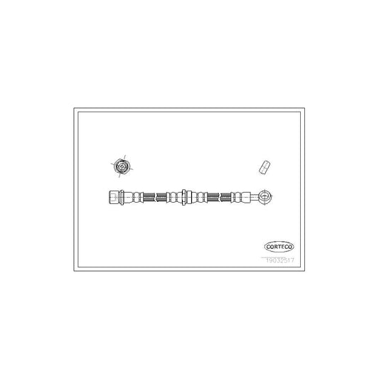 Corteco 19032517 Brake Hose | ML Performance UK