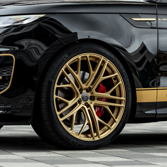MANHART MHRSPOFL22105 FORGED LINE RIM SET FOR RANGE ROVER SPORT P530 (FIRST EDITION)  MATTE GOLD