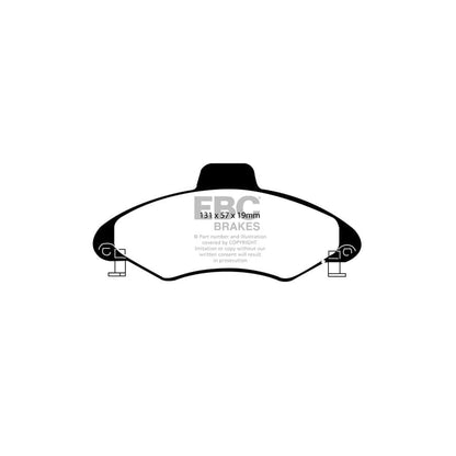 EBC PDKF704 Ford Ultimax Front Brake Pad & Plain Disc Kit (Inc. Escort Mk6 & Escort) 2 | ML Performance UK Car Parts