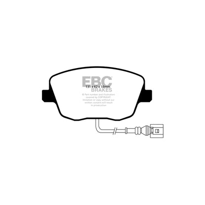 EBC DP1479 Seat Skoda VW Ultimax Front Brake Pads - Girling/TRW Caliper 2 | ML Performance UK Car Parts