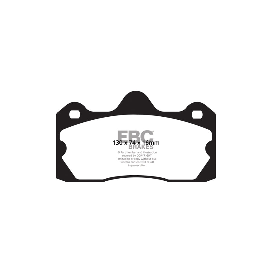 EBC DP3060C Lotus Evora Redstuff Rear Brake Pads - AP Caliper 2 | ML Performance UK Car Parts