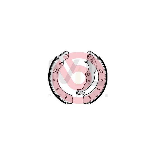 BREMBO S 24 551 Brake Shoe Set with handbrake lever | ML Performance Car Parts