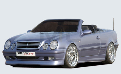Rieger 00071001 Mercedes-Benz W208 CLK Front Splitter 4 | ML Performance UK Car Parts