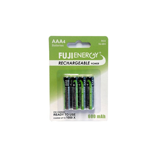 R03 Fuji Energy Rechargeable AAA 600 mAh | ML Performance Battery and Electrical Accessories