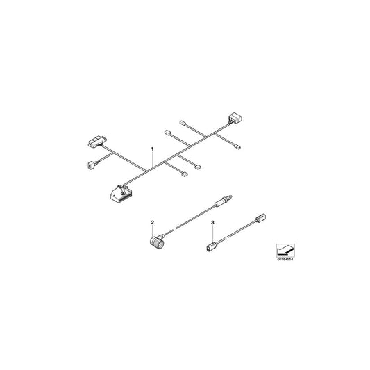 Genuine BMW 61126935002 E85 Multi-Line Telephone (Inc. Z4 3.0si, Z4 M3.2 & Z4 3.0i) | ML Performance UK Car Parts