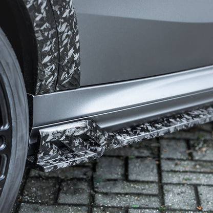 MANHART MH3F9611007 FORGED CARBON SIDE SKIRTS FOR BMW F96 X6M (COMPETITION)