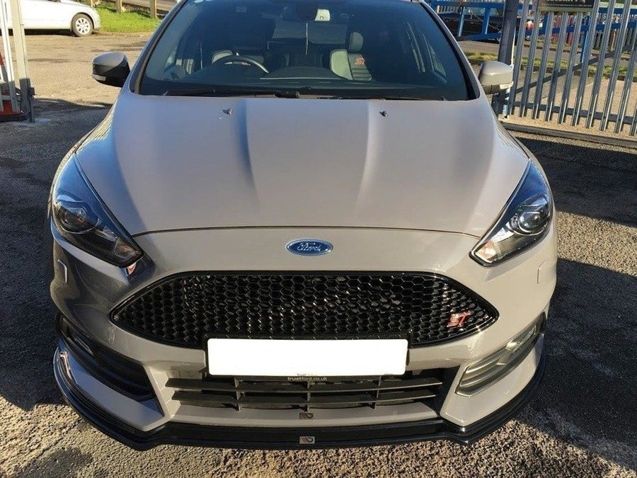 Maxton Design Ford Focus ST MK3 (Facelift) Front Splitter V.3