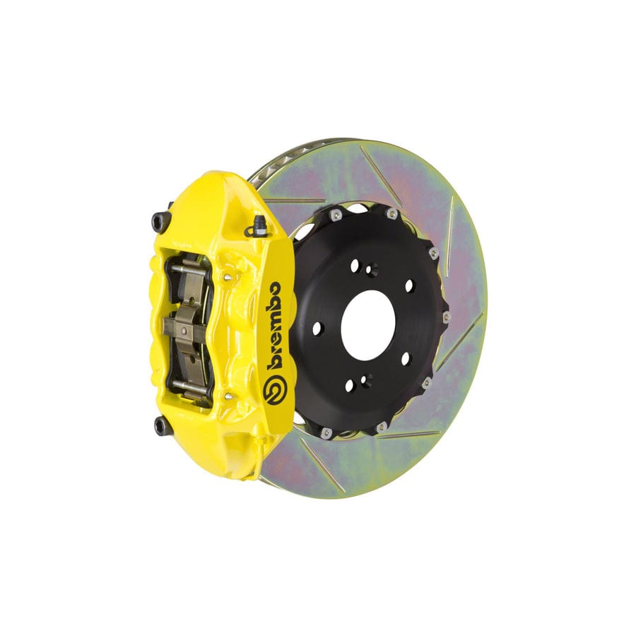Brembo 2P2.6009A Honda S2000 Rear GT 4-Pistons Slotted 2-piece Big Brake Kit 328x28mm