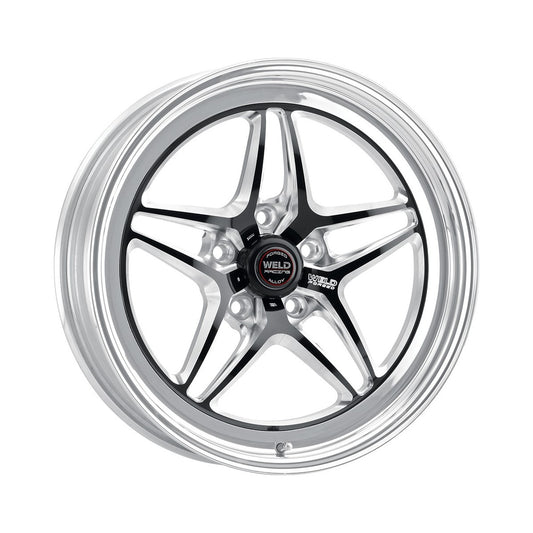 Weld 81MP8080B62A S81 Wheel 18x8 5x4.75 ET43 BS6.2 Polished Center - Polished Shell