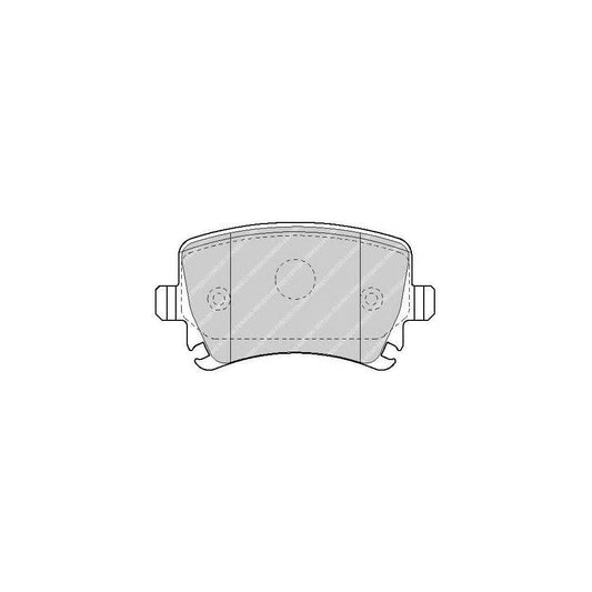 Ferodo Sl Fsl1095 Brake Pad Set With Acoustic Wear Warning | ML Performance Car Parts