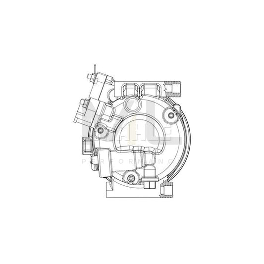 MAHLE ORIGINAL ACP 635 000P Compressor, air conditioning PAG 46 YF, Refrigerant: R 1234yf, R 134a | ML Performance Car Parts