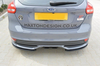 Maxton Design Ford Focus ST MK3 (Facelift) Rear Side Splitters
