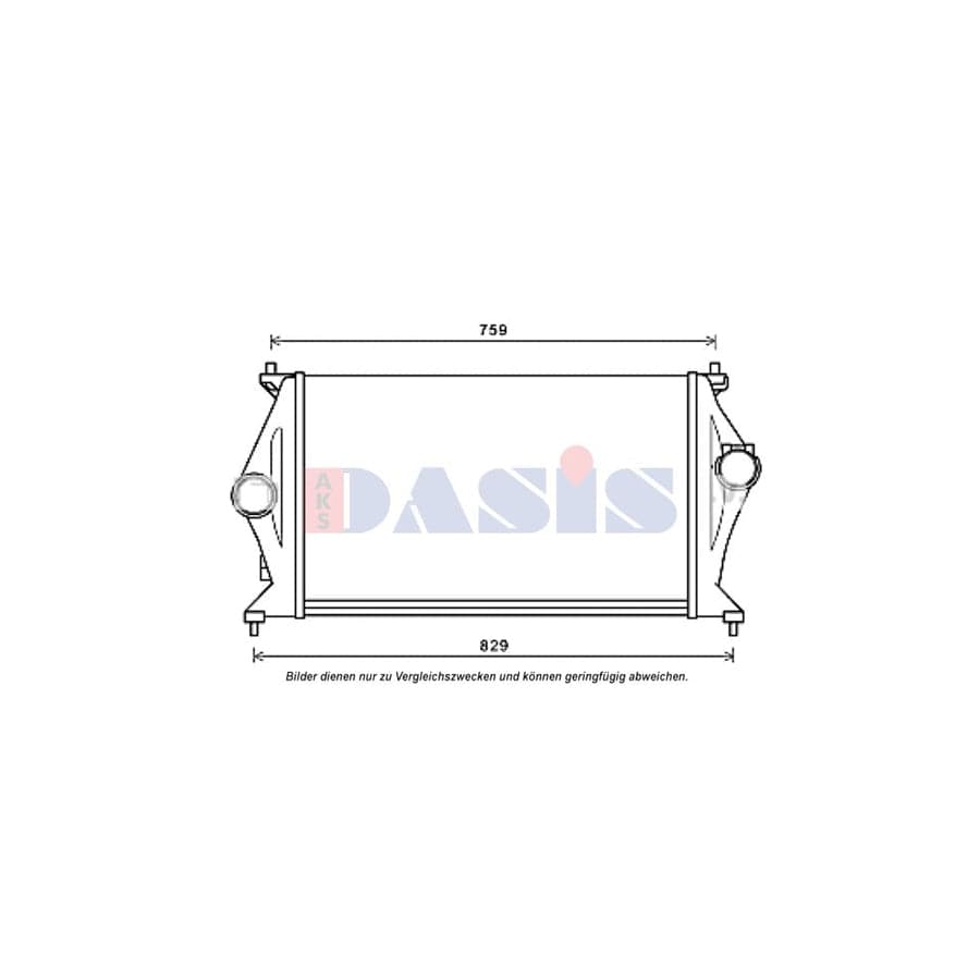 AKS Dasis 567012N Intercooler For Hyundai Ix55 (En) | ML Performance UK