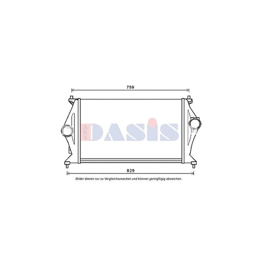 AKS Dasis 567012N Intercooler For Hyundai Ix55 (En) | ML Performance UK