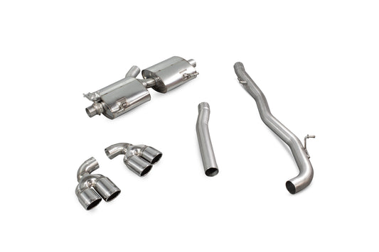 Scorpion SAUS045 Audi S1 2.0 TFSi Quattro Non-Res Cat-Back System With Electronic Valves | ML Performance UK UK