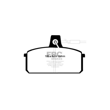 EBC PDKF1868 Suzuki Ultimax Front Brake Pad & Plain Disc Kit (Inc. Jeep & Vitara) 2 | ML Performance UK Car Parts