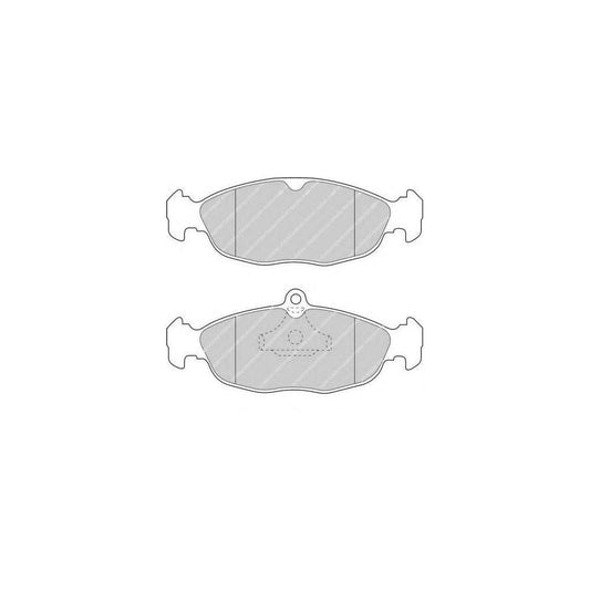Ferodo Premier Fdb768 Brake Pad Set Incl. Wear Warning Contact | ML Performance Car Parts