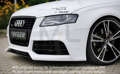 Rieger 00055524 Audi B8 B81 Front Bumper (A4 & S4) 4 | ML Performance UK Car Parts