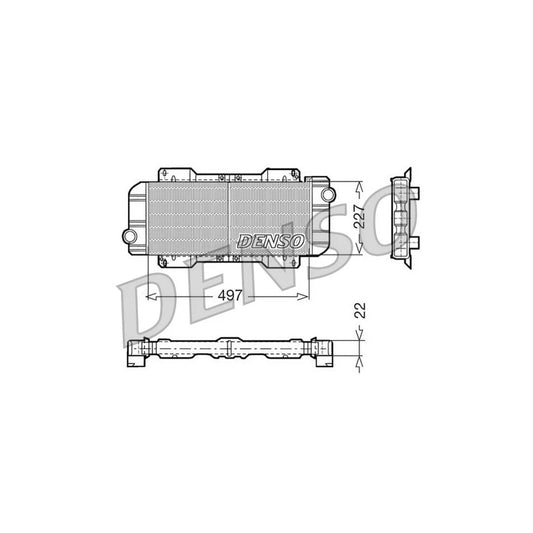 Denso DRM10019 Drm10019 Engine Radiator For Ford Escort | ML Performance UK