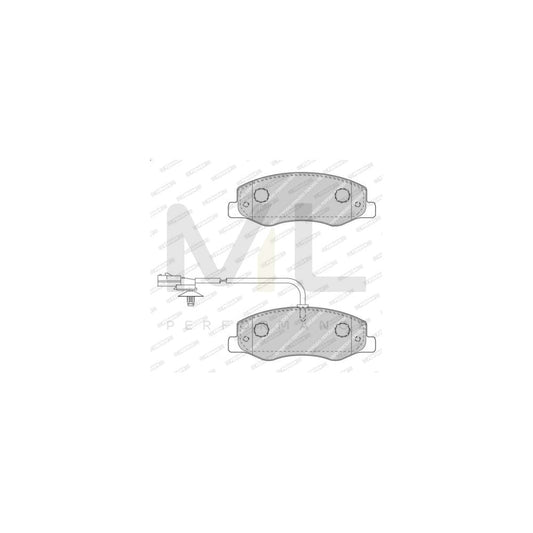 Ferodo Premier Eco Friction Fdb1355 Brake Pad Set Prepared For Wear Indicator, With Piston Clip, Without Accessories | ML Performance Car Parts