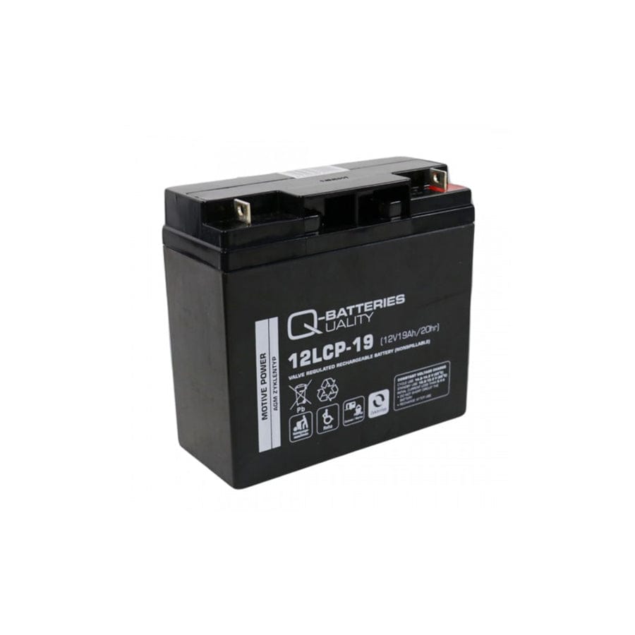 Q-Batteries 12LCP19 / 12V 19Ah lead acid battery Cycle type AGM Deep Cycle VRLA | ML Performance UK Car Parts